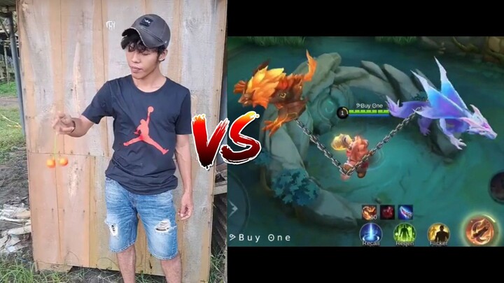 Lato - Lato Battle Real Life VS MLBB