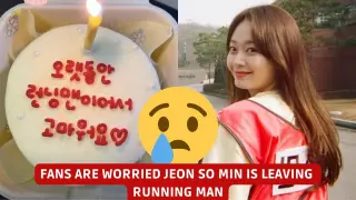 Fans Are Worried Jeon So Min Is Leaving Running Man