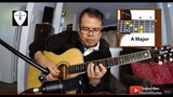 A Chord Guitar Lesson - Variations on Fret Board by Edwin-E