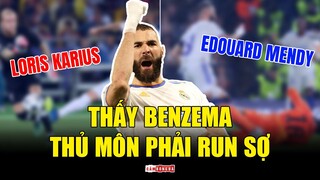 Khi Karim Benzema lao lên pressing, THỦ MÔN phải “C.H.Ế.T CÓNG”