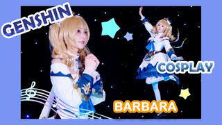 [Genshin,  COSPLAY]Barbara's idol manifesto