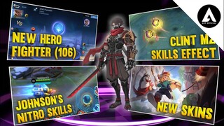 NEW PATCH NOTES 1.5.44 | CLINT M2 SKILLS EFFECT | NEW HERO 106 | JOHNSON NITRO SKILLS & MANY MORE