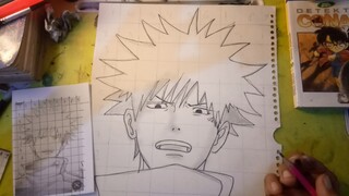 menggambar jujutsu kaisen