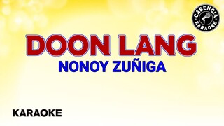 Doon Lang (Karaoke) - Nonoy Zuñiga