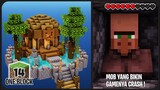 Menyembuhkan Villager dan Membuat Bredding Post ! || Minecraft Survival One Block Pt.14