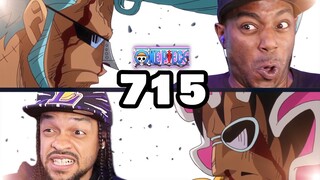 The Most Manly Scrap! One Piece Episode 715 Reaction