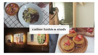 my daily life as a fashion student | ăn và học | Ly Nguyễn