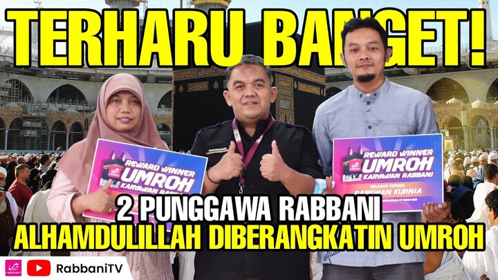 Kalo Mau Nangis Jangan Ditahan Ya 😭! Rabbani Giveaway Umroh Buat Karyawan Tahun Ini