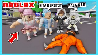 Aku Dan Adiku Punya Otot Terkuat Untuk Kalahkan Rampok Di Roblox Brookhaven ft @Shasyaalala