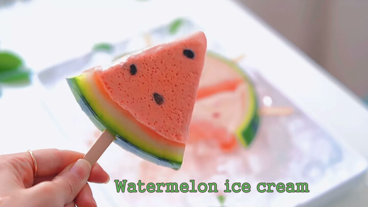 Food making- Low fat fruit ice cream (Watermelon)
