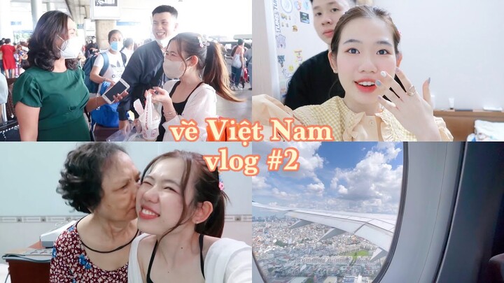 🍄 KHÔNG CHUYẾN NÀO BẰNG ĐƯỢC CHUYẾN ĐI VỀ NHÀ CÙNG GIA ĐÌNH..♡ VỀ VIỆT NAM VLOG P2🏡 l Gokku Egao