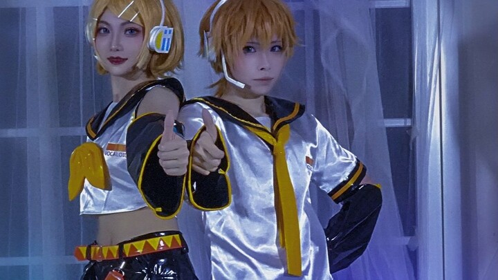 [Rin × Len] Thượng đẳng hạ đẳng - 跳ってみた【cos flip】