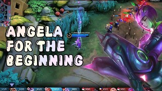 ANGELA FOR THE BEGINNING