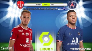 [SOI KÈO NHÀ CÁI] Brest vs PSG. TTTT HD trực tiếp bóng đá Pháp Ligue 1 (2h00 ngày 21/8)