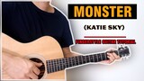 Hướng dẫn: Monster - Katie Sky (Fingerstyle Guitar Tutorial) Easy