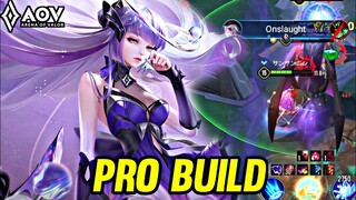 AOV : SINESTREA GAMEPLAY | PRO BUILD - ARENA OF VALOR LIÊNQUÂNMOBILE ROV