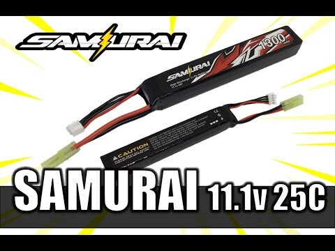 EP211 - SAMURAI LIPO BATTERY 11.1V 25C 1300mAh (Review and Testing) - Blasters Mania
