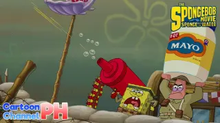 Food Fight (Tagalog Dubbed) | The SpongeBob Movie: Sponge Out of Water | Cartoon Channel PH