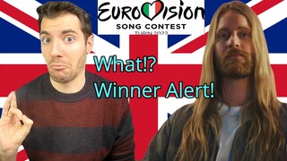 United Kingdom/UK Eurovision 2022 Sam Ryder "Space Man" Reaction/Reaccion (english subtitles)