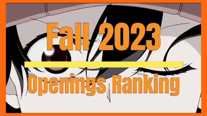 My Top 40 Fall 2023 Openings