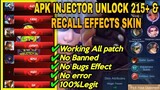 NEW INJECTOR MOBILE LEGENDS UNLOCK ALL SKIN PERMANENT | TUTORIAL P4