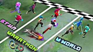 STUN VS KOF VS M-WORLD MARATHON RACE | MOBILE LEGENDS OLYMPICS