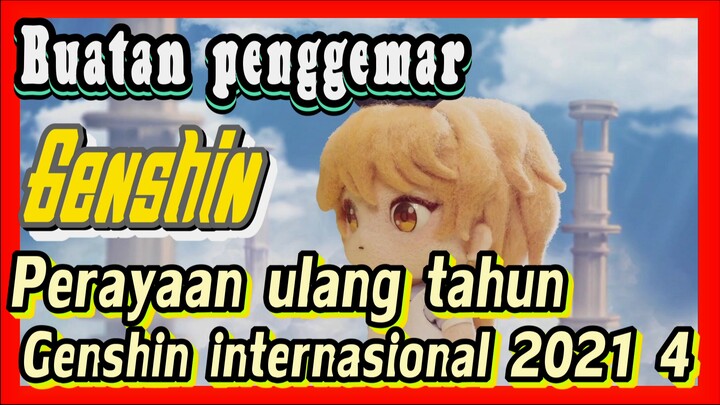 [Genshin, Buatan penggemar] Perayaan ulang tahun Genshin internasional 2021 4
