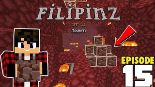 FilipinzSMP S3 #15 : Ancient Debris Mining (Filipino Minecraft SMP)