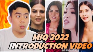 ATEBANG REACTION | MISS INTERNATIONAL QUEEN 2022 CONTESTANTS INTRODUCTION VIDEO PART 1