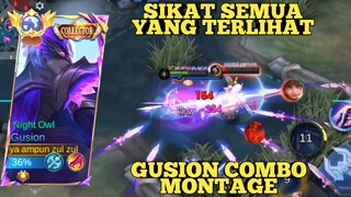 Sikat Semua Yang Terlihat, Gusion Combo Montage