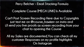 Perry Belcher Course Email Stacking Formula download