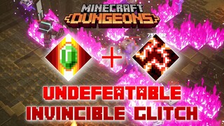 Death Barter + Thorn Glitch = Undefeatable & Invincible, Minecraft Dungeons