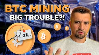 Bitcoin and BTC Mining is in TROUBLE?! Huge Crypto News!