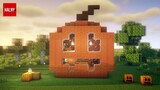 Minecraft pumpkin house - tutorial 👻🎃