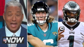 NFL NOW | "Jalen Hurts outplay Trevor Lawrence" - Steve Wyche on Week 4: Eagles vs. Jaguars