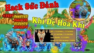 Ngọc Rồng Online - Lộ Diện Sức Đánh Khủng Sau Khi Cho Đệ Tử Hóa Khỉ...Đấm Trâu Quá...Lỗi Game !