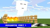 Monster School : HURDLES CHALLENGE - Minecraft Animation