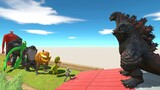 Shin Godzilla DEATH RUN - Animal Revolt Battle Simulator