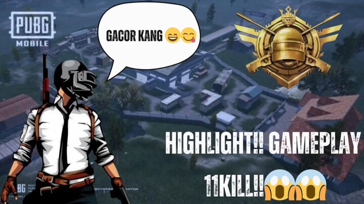 Highlight gameplay pubg mobile!! kocakk 😂😅, musuhnya pada turu🤣😅