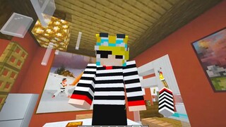 NẾU HUY NOOB LÀ SIÊU TRỘM HUGGY WUGGY TRONG MINECRAFT_CUỘC SỐNG SIÊU TRỘM HUGGY