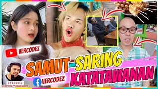 SAMU'T SARING KATATAWANAN - FUNNY VIDEOS COMPILATION, FUNNY MEMES by VERCODEZ (reaction video)