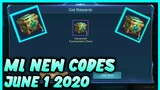 ML New Codes/June 1 2020