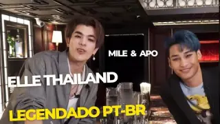 Mile e Apo - KinnPorsche / ELLE THAILAND #ELLEChallenge #kinnporschetheseries #boyslove