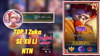 Video Đầu Tiên Của 2021 | ZukaNoPro Vô Tình Chung Team Với Hạ Rank Đối Đầu Với Team Địch Có Hack Map