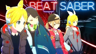 Bring It On - Kagamine Rin Len & Vivid BAD SQUAD (FullCombo - Expert+)  Beat Saber