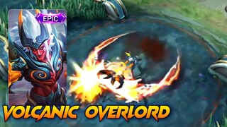 KHUFRA VOLCANIC OVERLORD GAMEPLAY | SEPTEMBER EPIC SHOWCASE SKIN GAMEPLAY | MOBILE LEGENDS BANG BANG