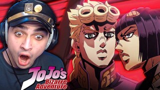 GIORNO! JOJO'S BIZARRE ADVENTURE PART 5 REACTION