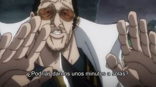 El poder del Emperador Shanks - (Kizaru vs. Shanks) One Piece (Sub español)(720P