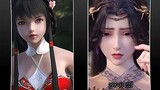 Before-After Hao ling'er & Yun xi