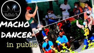 ADONIS GAY BAR | MACHO DANCER IN PUBLIC PRANK | maskelstv